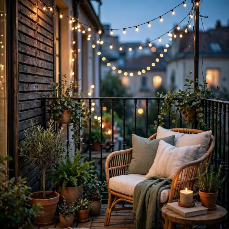 Turn Your Balcony Into a Cozy Outdoor Retreat